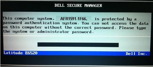 Dell 1f66 Bios Password Unlock Code