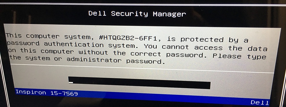 Dell 6ff1 Bios Password Unlock Code